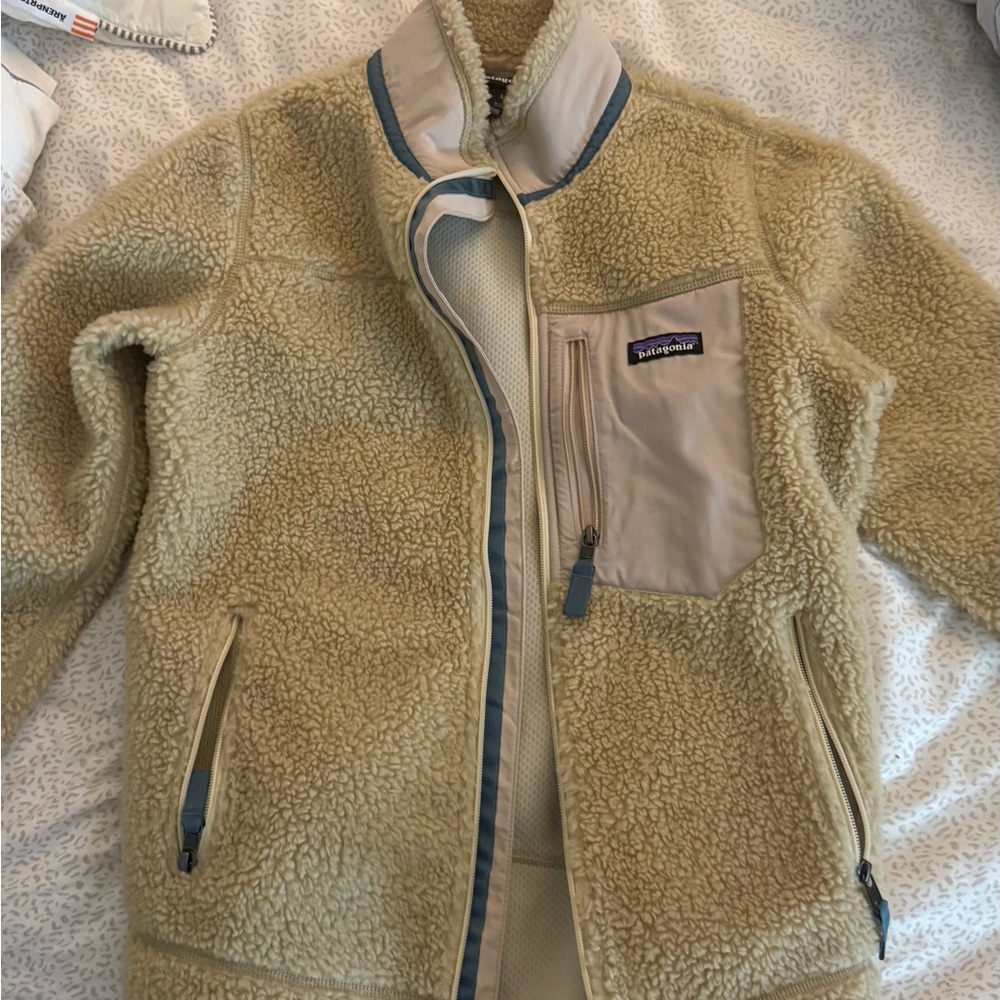 Patagonia Cream Sherpa Jacket